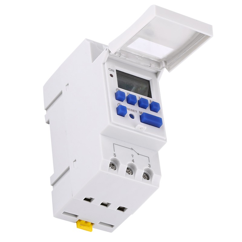 LCD Display Weekly Programmable Electronic Relay 16on＆8off Timer Switch (AC/DC12V)