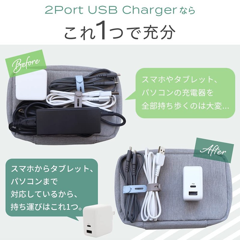 MOTTERU PD65W Compatible, PPS Standard Support, USB-C x 1 Port,