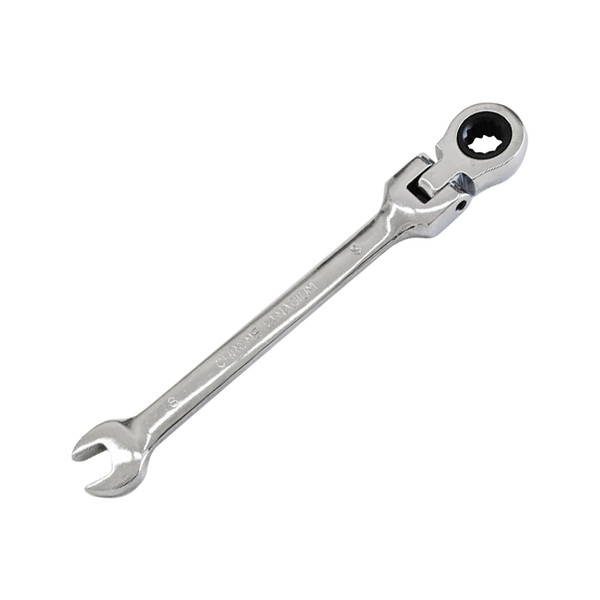 PDETVEO 8mm Flexible Ratchet Wrench, Standard Spanners Gear Ring Ratchet