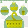 plastific Plastic Hanging Shower Basket Bathroom Caddy Basket Organizer Shower