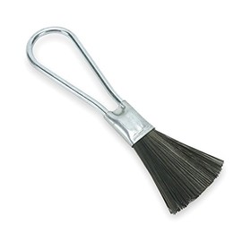 Wire Battery Brush, 5-1/2" L, Black