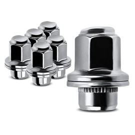 VioletLisa 6X .50 Wheel Lug Nut Front Rear for Infiniti for QX56 2011-2013 for QX80 2015-2022,for for Armada 2017-2022 0.9 in-Overall Length (in) M14-Thread Diameter 402241LA3A 40224-1LA2B