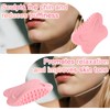 Facial Contour Brush, Silicone Butterfly-Shaped Face Drainage Massager Tool with