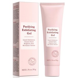 Gel Exfoliante Purificante, Crema Exfoliante Natural, Limpiador Facial, Gel Limpiador Facial Suave, Hidratante Y Exfoliante, Para Todo Tipo De Piel...