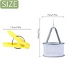 Pegs for Washing Line, Clothes Pegs and a storage mesh