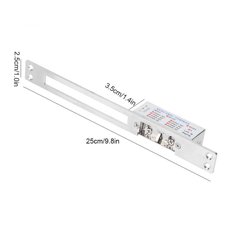 DC 12V Stainless Steel Electric Door Access Cathode Lock for