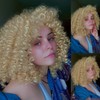 Lady Miranda Blonde Curly Wig Afro Kinky Curly Wigs with