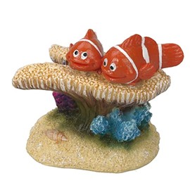 Aqua Della Clownfish Aquarium Decoration, 7-Inch, 6 x 3.5 x 5 cm