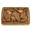 STP GOODS Birds Pattern Birch Bark Bread Box, Large Capacity