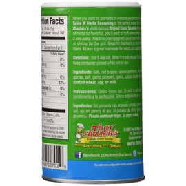 Tony Chachere Seasoning Blends, Spice N Herbs, 4 Count