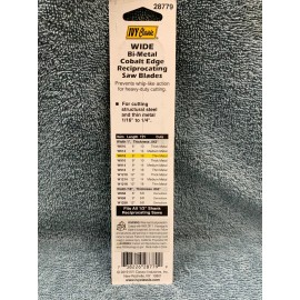 IVY Classic Bi-Metal Reciprocating Saw Blade 6"x18TPI 1"Wide (5-Pack)  by IVY Classic 28779