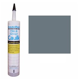 Color Fast Caulk Matched to Custom Building Products (Pewter Sanded)