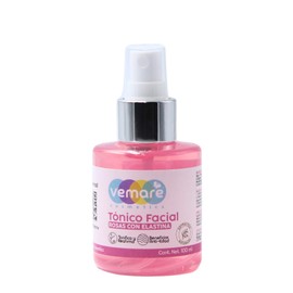 Vemare Cosmetics Tónico Facial De Rosas Con Elastina Anti-edad 100 ml