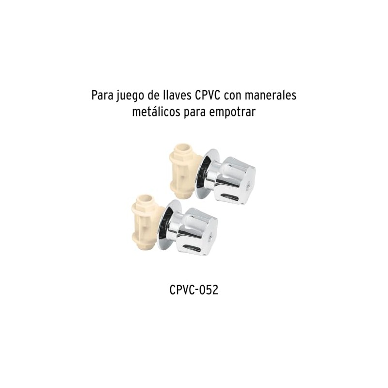 Foset CPVC-CARCE, Bolsa con 2 cartuchos cerámicos para llaves de