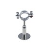 Quluxe 2 Pcs Stainless Steel Wall Mount Ceiling Mount Pipe