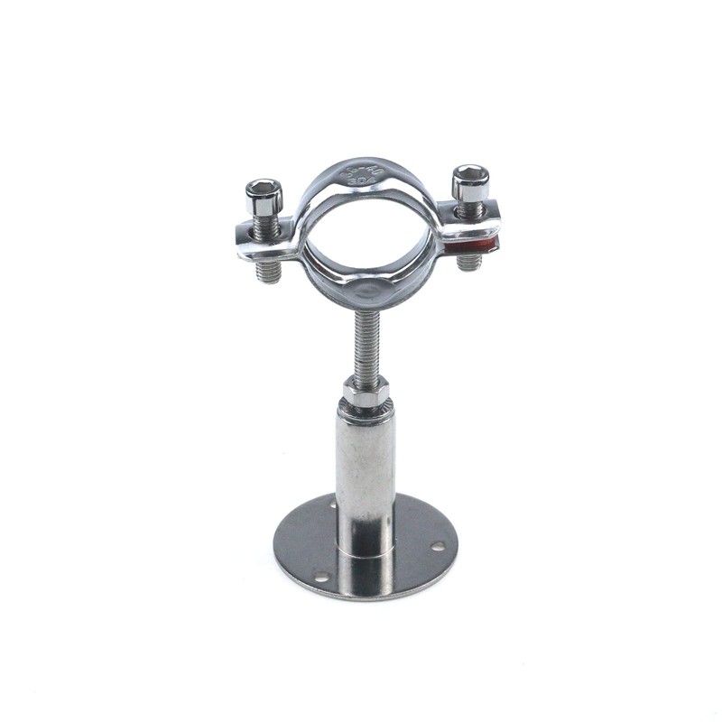 Quluxe 2 Pcs Stainless Steel Wall Mount Ceiling Mount Pipe