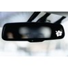 Generic Tiny Hibiscus Flower Car Decal Rearview Mirror Sunvisor Bumper