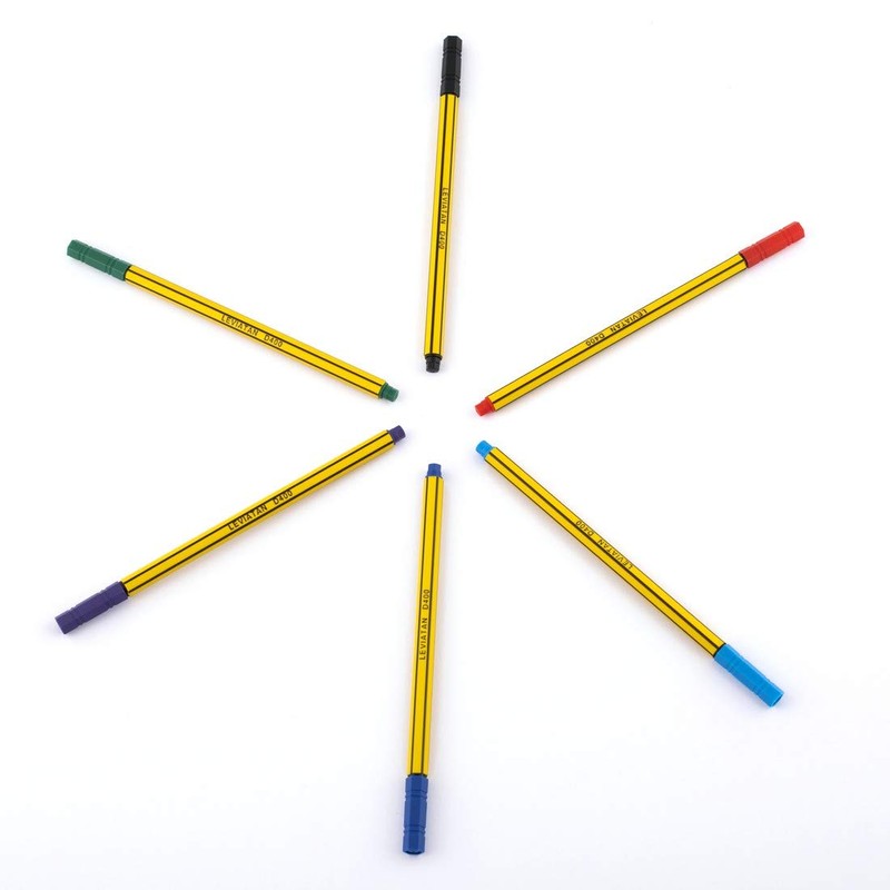 LEVIATAN D400 Fineliner Set 10 Colors - Fine Line Pen