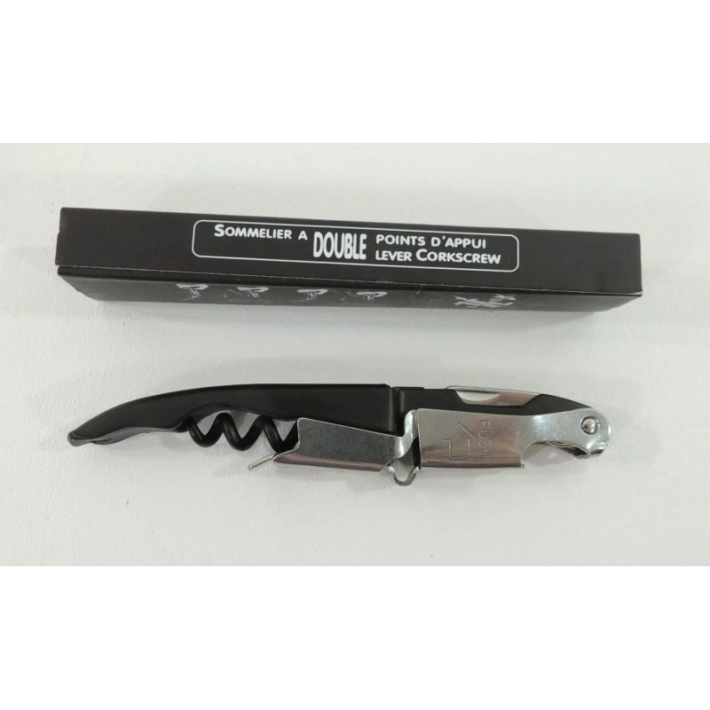 COUTALE Sommelier French COUTALE Sommelier Spring-Loaded Double Lever Wine Bottle