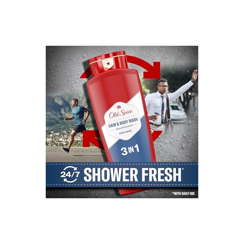 Old Spice High Endurance Conditioning Long Lasting Men's Hair and