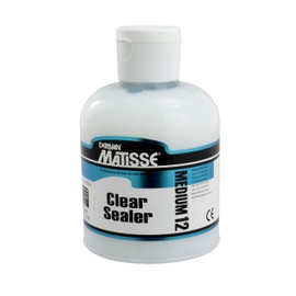 Derivan Matisse MM12 Professional Artists Acrylic Clear Sealer Medium 250 ml
