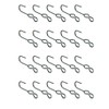 Stevens Lake Parts Set of 20 SJ Hooks for Rubber