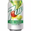 7UP Lemon Lime Zero Sugar Diet Soft Drink 12 oz