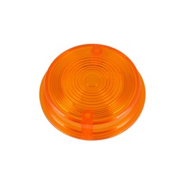 Rear Indicator Cap Round Orange for Simson S50, S51, S70, SR50, SR80 - MZ ETZ, TS