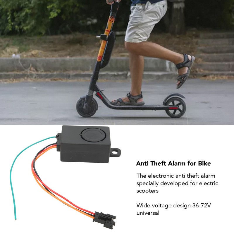 Smart Anti Theft Bike Alarm Electric Scooter Wireless Anti Theft
