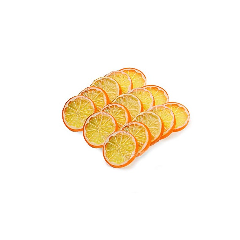 Best Artificial 15 Fruit Slices Decoration Kitchen Home Display Prop