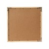 Creative Co-Op 18" Square Abstract Embroidery in Wood Frame Wall