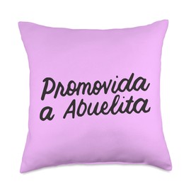 Promovida A Abuelita Future Grandma Spanish Mothers Day Gift Throw Pillow