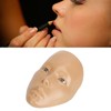 Silicone Makeup Practice Full Face Board with 20ml Cleansing Oil