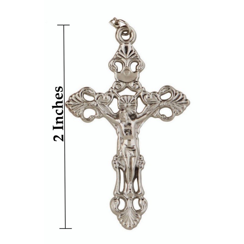 CB Rose Scented Carved Rose Petal Rosary