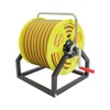 Wall/Floor Mounted Hose Reel, Heavy-Duty 360° Rotating Nozzle, Holds 328ft/100m,