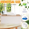 Tissue Box Tissue Dispenser Made of PU Leather, 25 x
