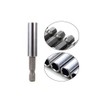 Magnetic bit holder,Delaman 10Pcs Magnetic Screwdriver Extension Socket Drill Bit