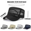 crazy bean Trucker Cap with Mesh Men Women Army Military