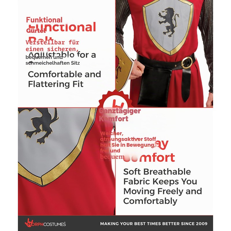 Fun Shack Adult Kings Knight Costume