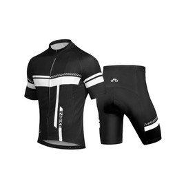 INBIKE Men's Cycling Jerseys with Shorts - Mountain Bike Clothing - Gel Padded T-Shirt Suits (M)