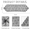 Black Table Runner Spider Web Table Runner Spiderweb Table Runner