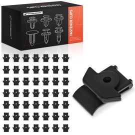 A-Premium 50PCS Nylon Fender Clip U-Nut Retainer Clips Compatible with Nissan Maxima, 240SX, 350Z, GT-R & Infiniti EX35, FX35, FX50, G20, G35, I30, I35, J30, M45, Q45, QX56