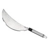 HomeDecTime Kitchen Stainless Steel Half-Moon Pan Strainer Pot Drainer Pasta