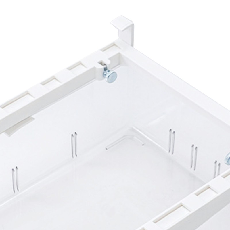 Refrigerator Drawer Large Capacity Transparent Rectangular Fridge Under Shelf Drawer