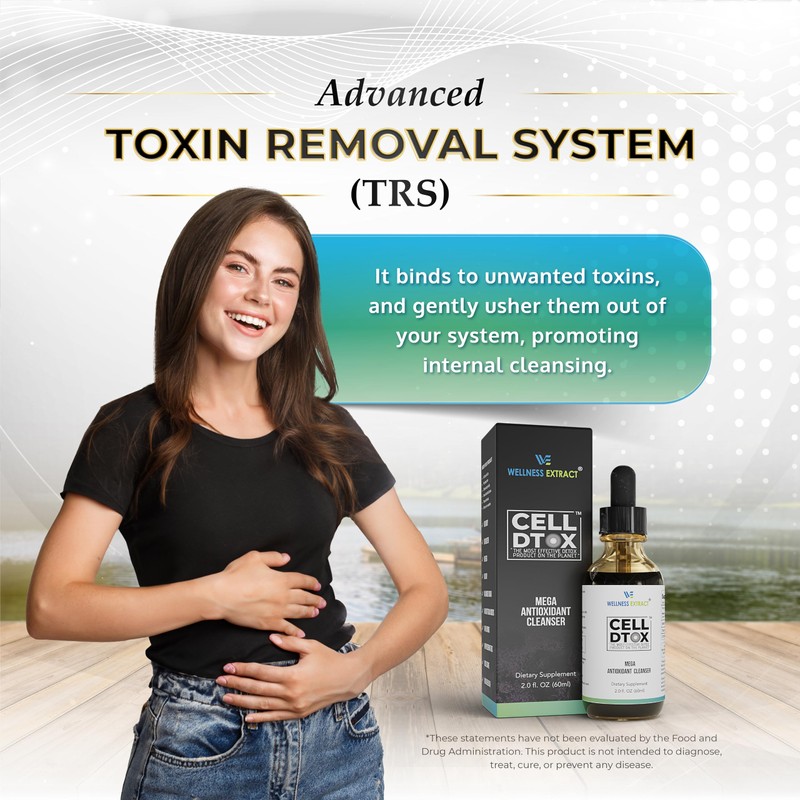Wellness Extract Cell Dtox - Humic, Fulvic Acid & Zeolite,