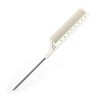 YSPARK YS-182-90 Y.S.PARK Tail Comb, White, 1 Piece