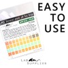 Plastic pH Test Strips, Universal Application (pH 0.0-14.0, 0.5 pH