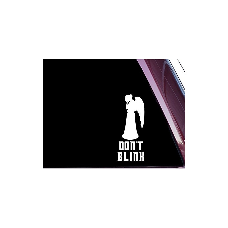 Weeping Angel - Don't Blink! - Precision-cut Vinyl Decal /
