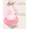 Gorro de baño para bebés, con visera para evitar que