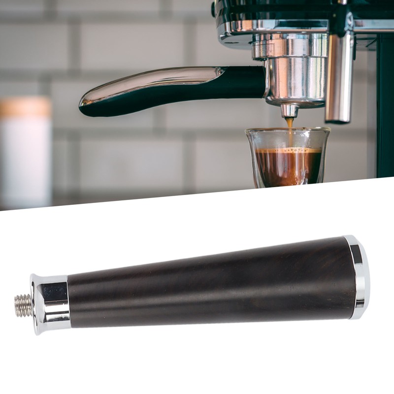 Coffee Portafilter Handle M10 Round Bottom Ebony Coffee Machine Replacement